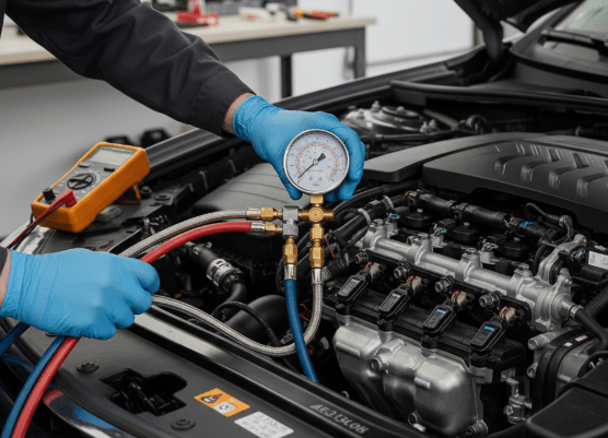 Compresión y fugas (leak-down test)